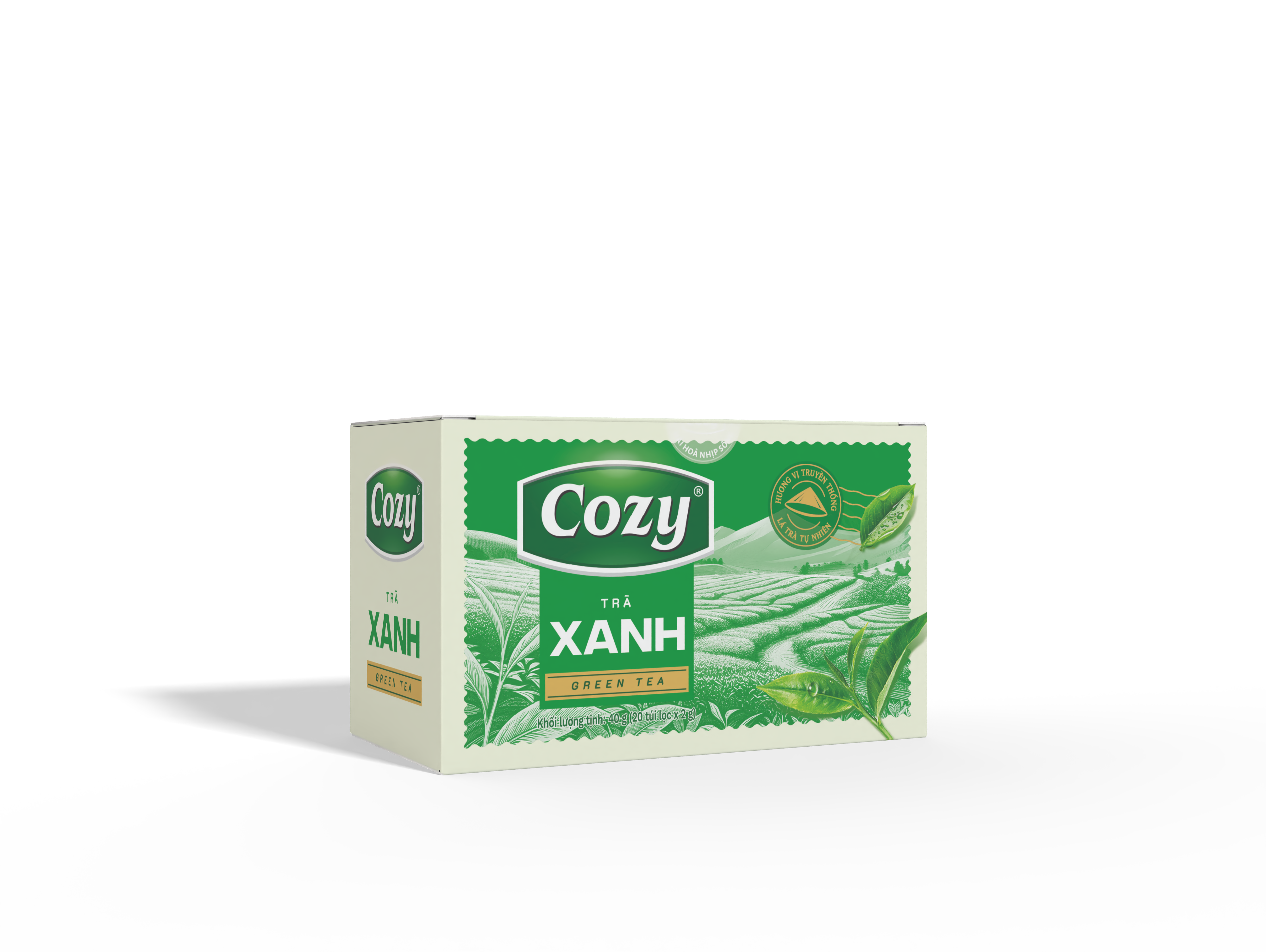 Trà xanh Thái Nguyên 40g 2026