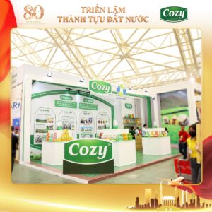 Ấn tượng gian hàng Cozy - Dấu ấn trà Việt tại Triển lãm quy mô lớn nhất Việt Nam