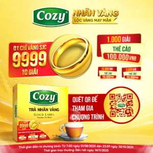 Chương trình Cozy Nhãn Vàng - Lộc Vàng May Mắn